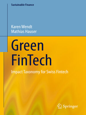 cover image of Green FinTech